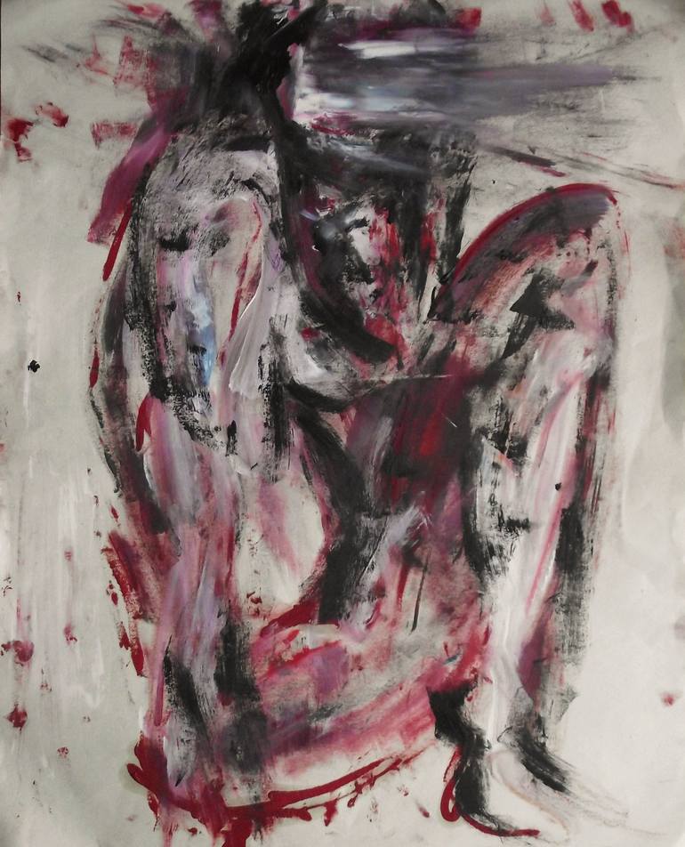 Print of Expressionism Nude Paintings by Emma Watson