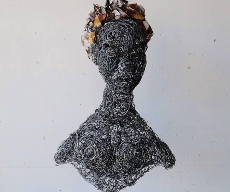 Original Portrait Sculpture by Yunus Chkirate