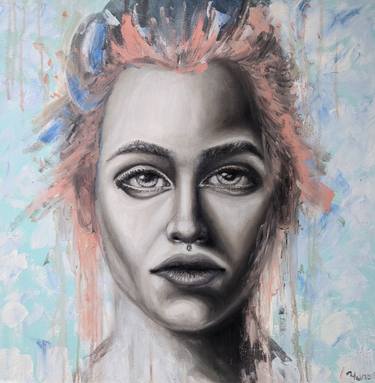 Original Portrait Paintings by Yunus Chkirate