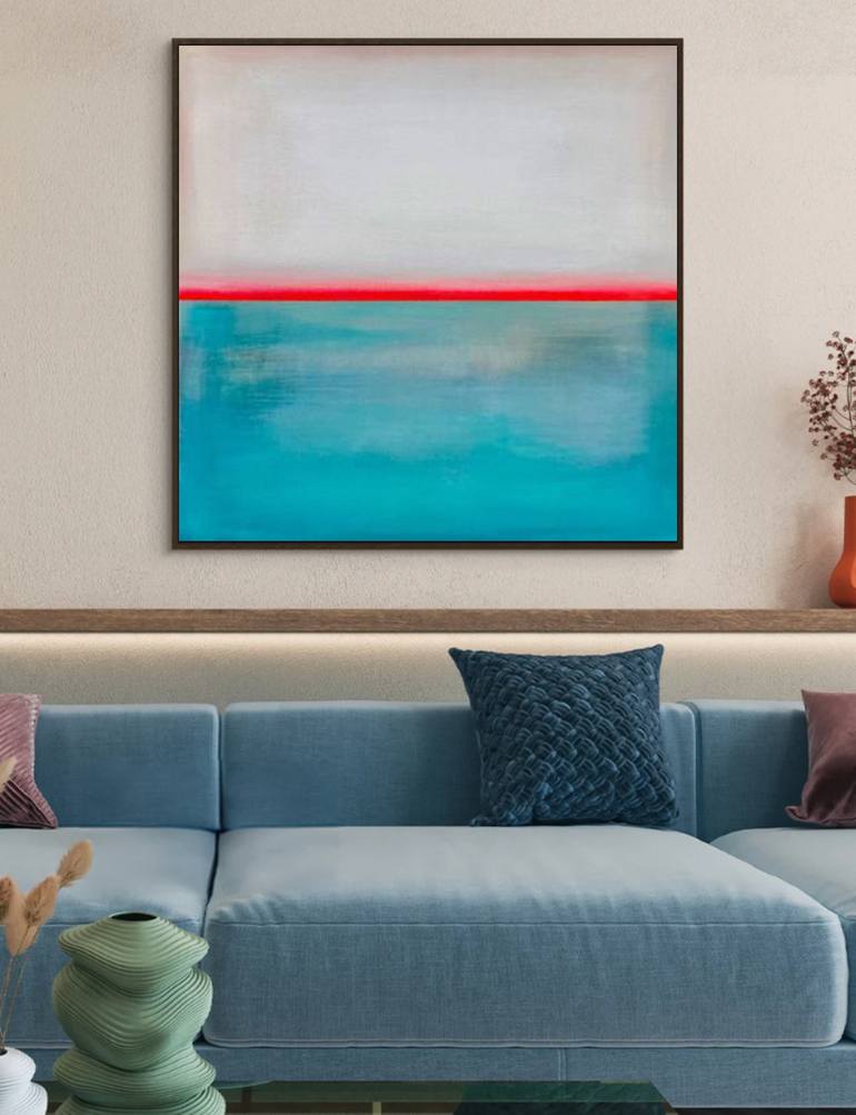 Original Minimalism Abstract Painting by Michelle Tholen