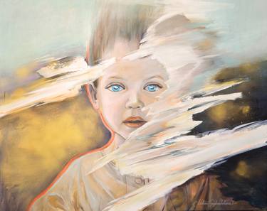 Original Portraiture Children Paintings by Milena Gaytandzhieva