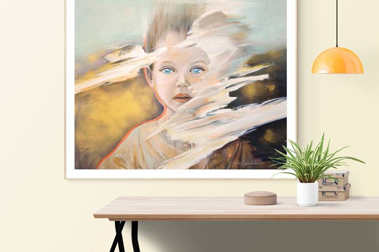 Original Conceptual Children Painting by Milena Gaytandzhieva