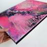 Painting: Acrylic, Resin on Canvas.
The painting is inspired by the beauty of women. I present our feelings and emotions in this small painting. I used various of mediums to create different art effects. The color scheme is feminine and vibrates like a fragrance of perfume.