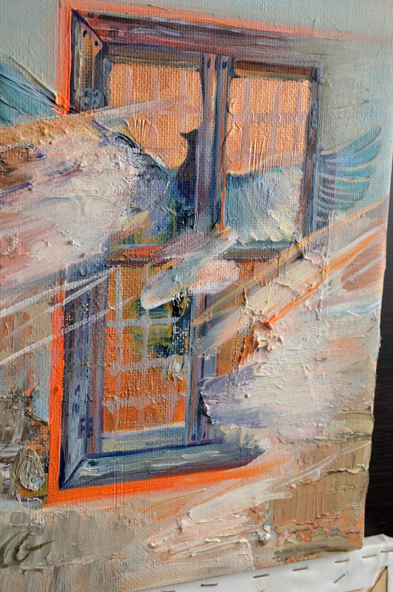 Original Abstract Expressionism Home Painting by Milena Gaytandzhieva