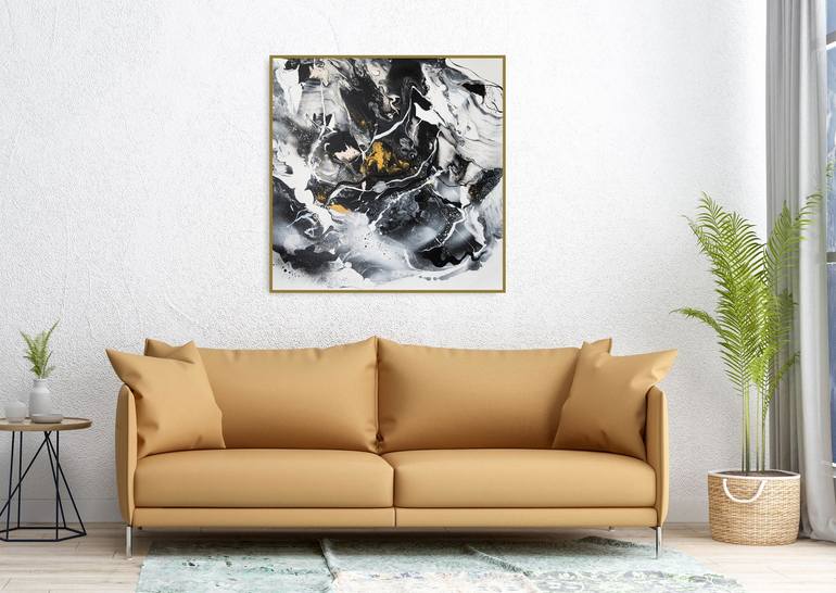 Original Abstract Painting by Milena Gaytandzhieva