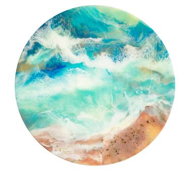 Print of Impressionism Seascape Paintings by Milena Gaytandzhieva