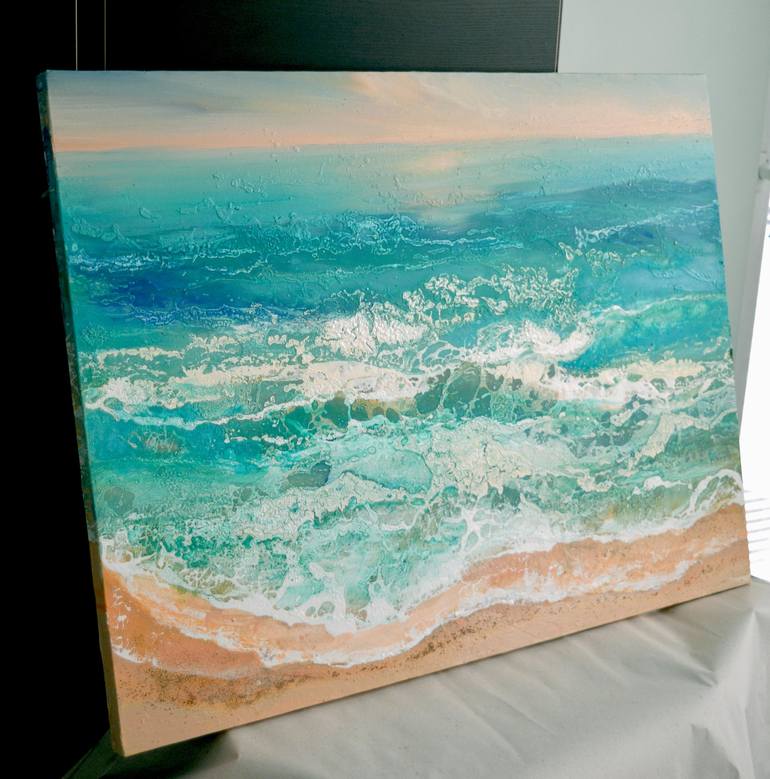 Original Impressionism Seascape Painting by Milena Gaytandzhieva