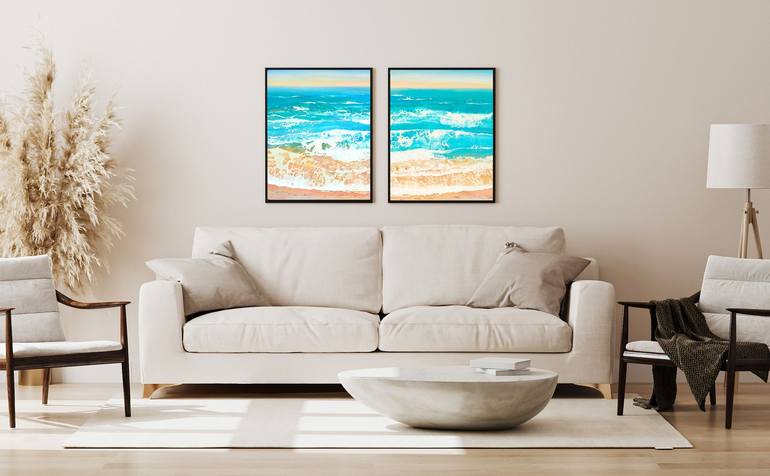 Original Beach Painting by Milena Gaytandzhieva