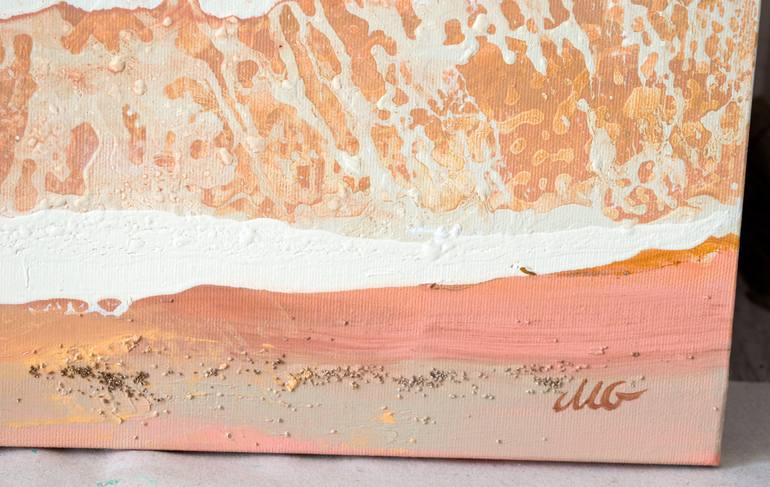 Original Expressionism Beach Painting by Milena Gaytandzhieva