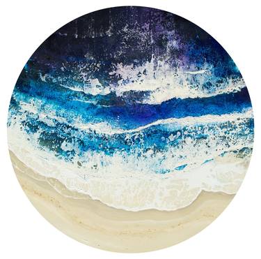 Print of Abstract Seascape Paintings by Milena Gaytandzhieva