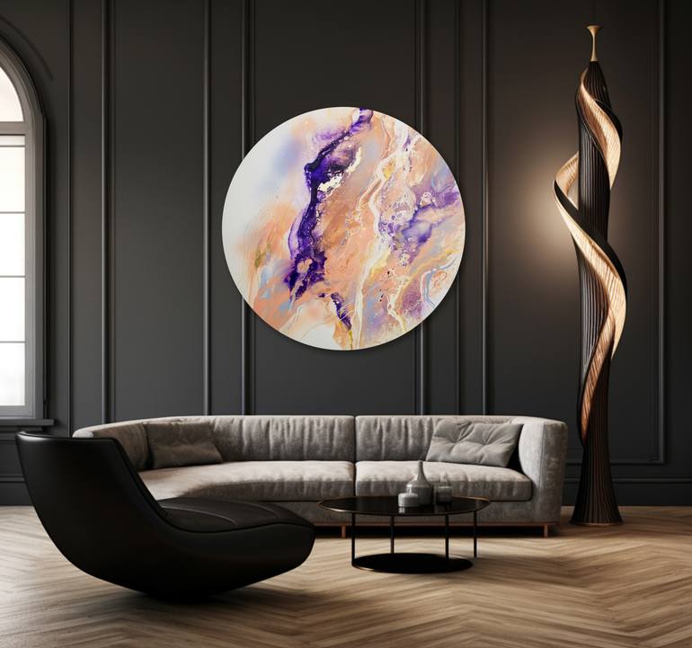 Original Abstract Expressionism Abstract Painting by Milena Gaytandzhieva