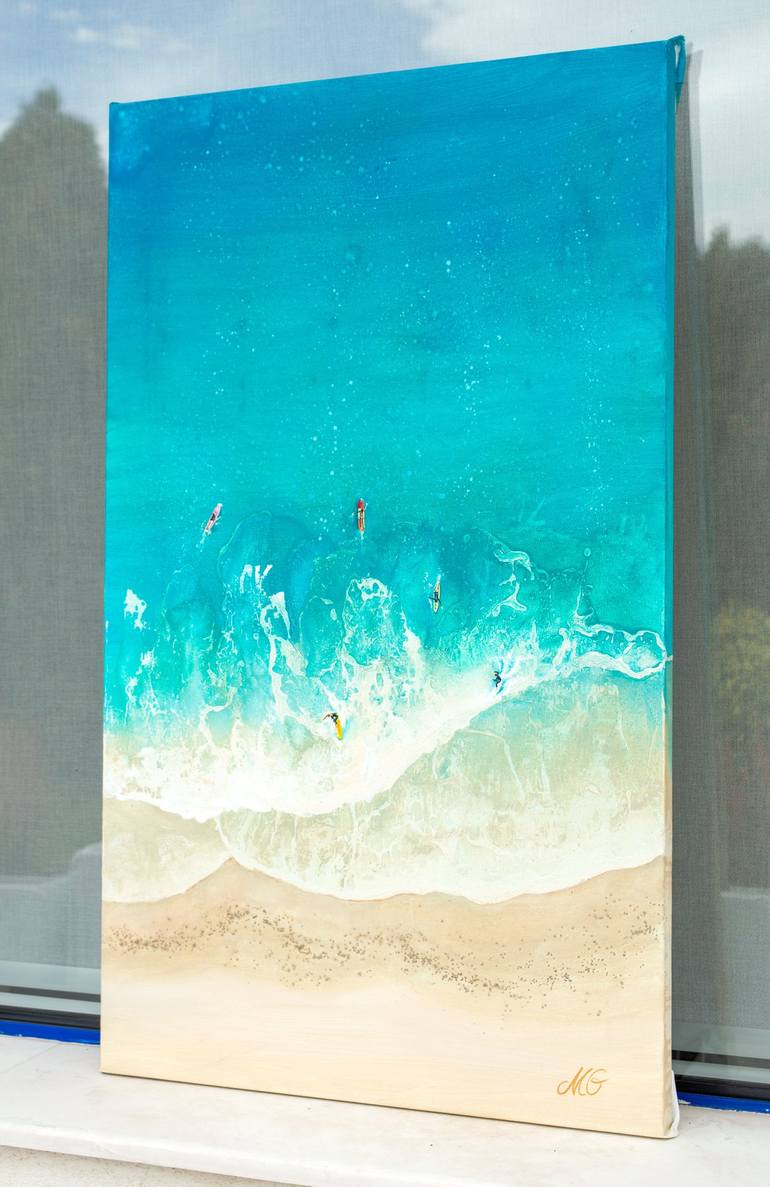 Original Seascape Painting by Milena Gaytandzhieva