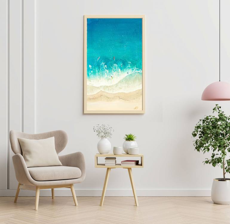 Original Impressionism Seascape Painting by Milena Gaytandzhieva