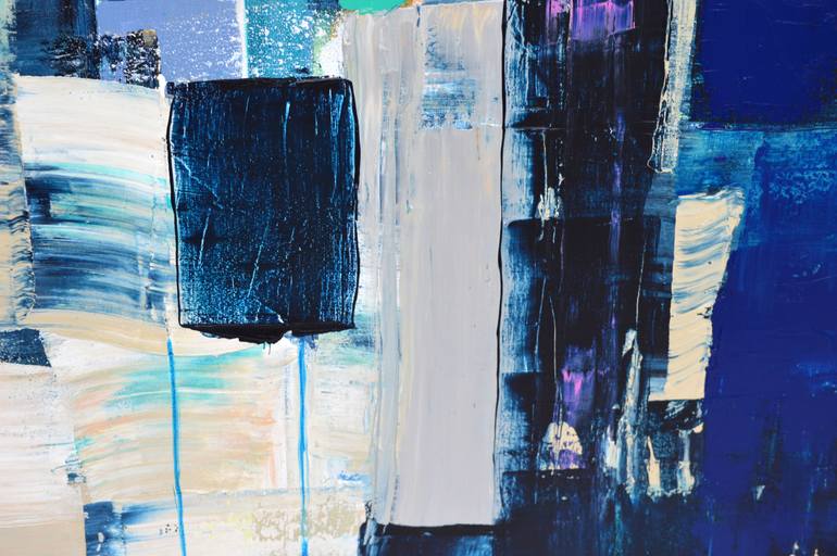 Original Abstract Expressionism Abstract Painting by Milena Gaytandzhieva