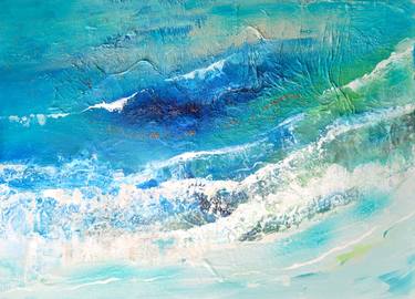 Print of Seascape Paintings by Milena Gaytandzhieva