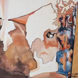The Face in the wall by Jo Lee