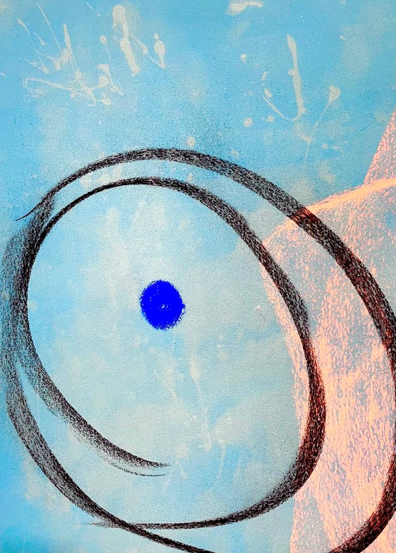 Original Abstract Drawing by Inna Skidan