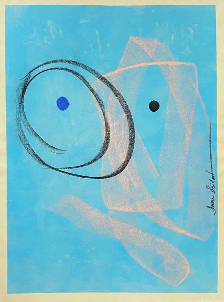 Original Abstract Drawing by Inna Skidan