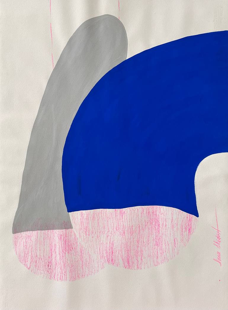 Original Abstract Drawing by Inna Skidan