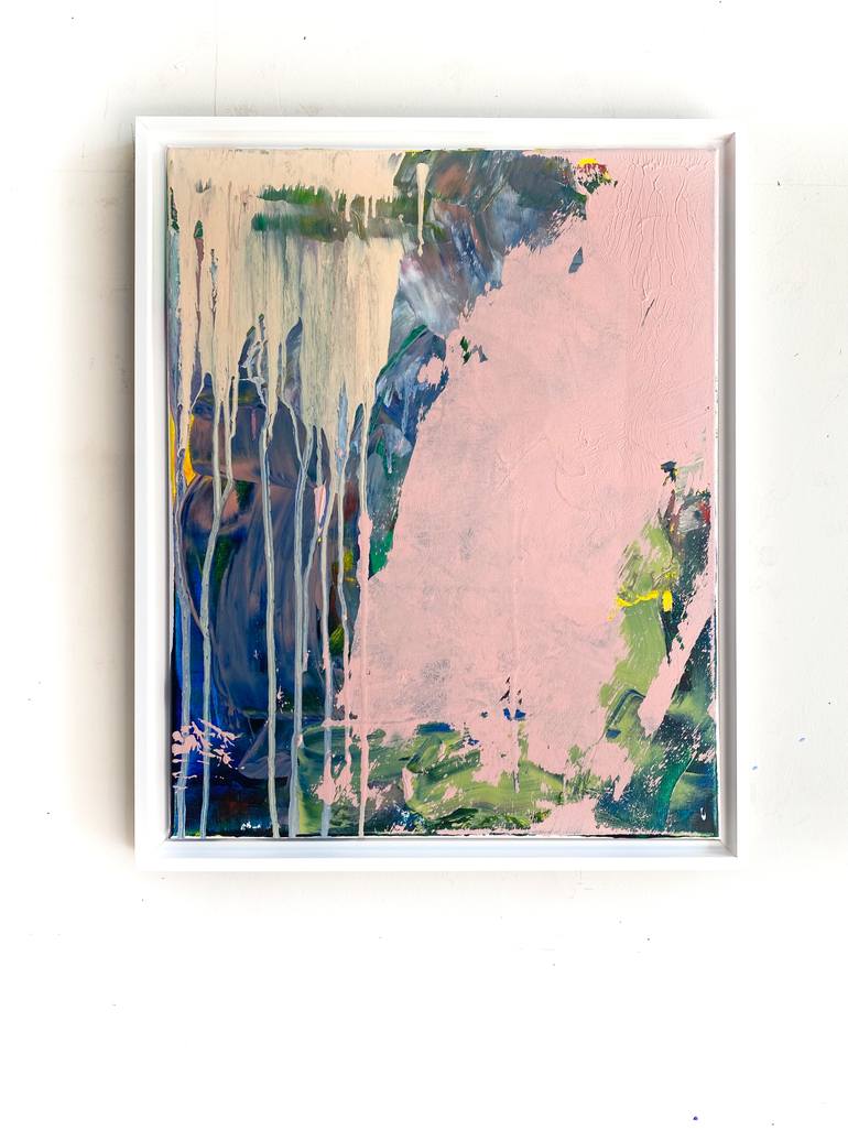 Original Abstract Expressionism Abstract Painting by Jessalin Beutler