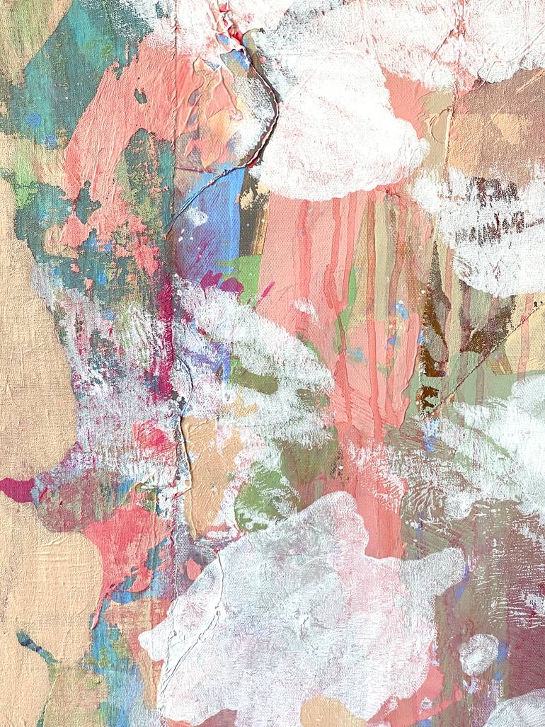 Original Abstract Expressionism Abstract Mixed Media by Jessalin Beutler