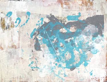 Original Abstract Mixed Media by Jessalin Beutler