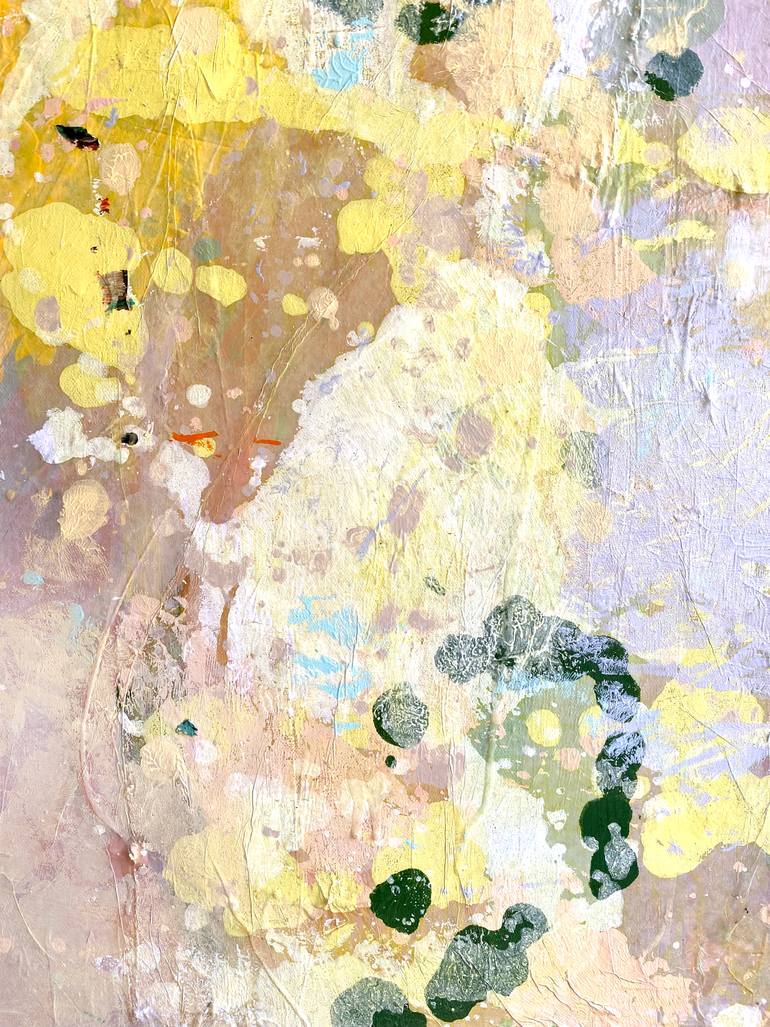 Original Abstract Expressionism Abstract Mixed Media by Jessalin Beutler