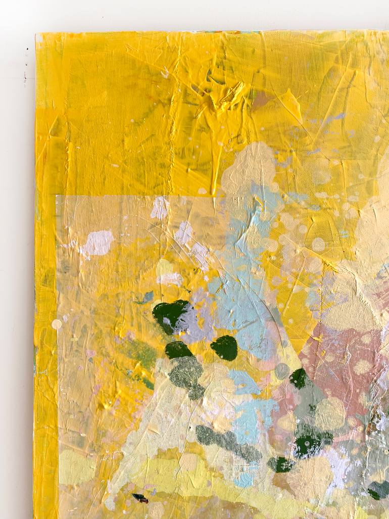 Original Abstract Expressionism Abstract Mixed Media by Jessalin Beutler