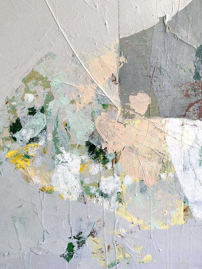 Original Abstract Mixed Media by Jessalin Beutler