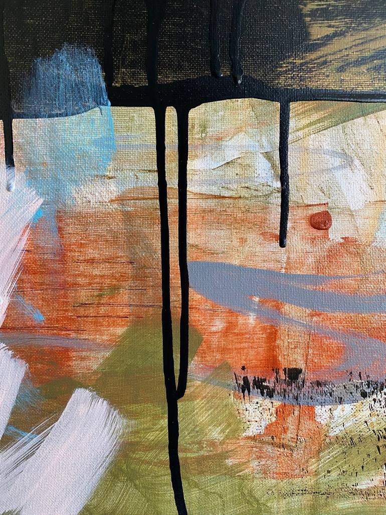 Original Abstract Expressionism Abstract Painting by Jessalin Beutler