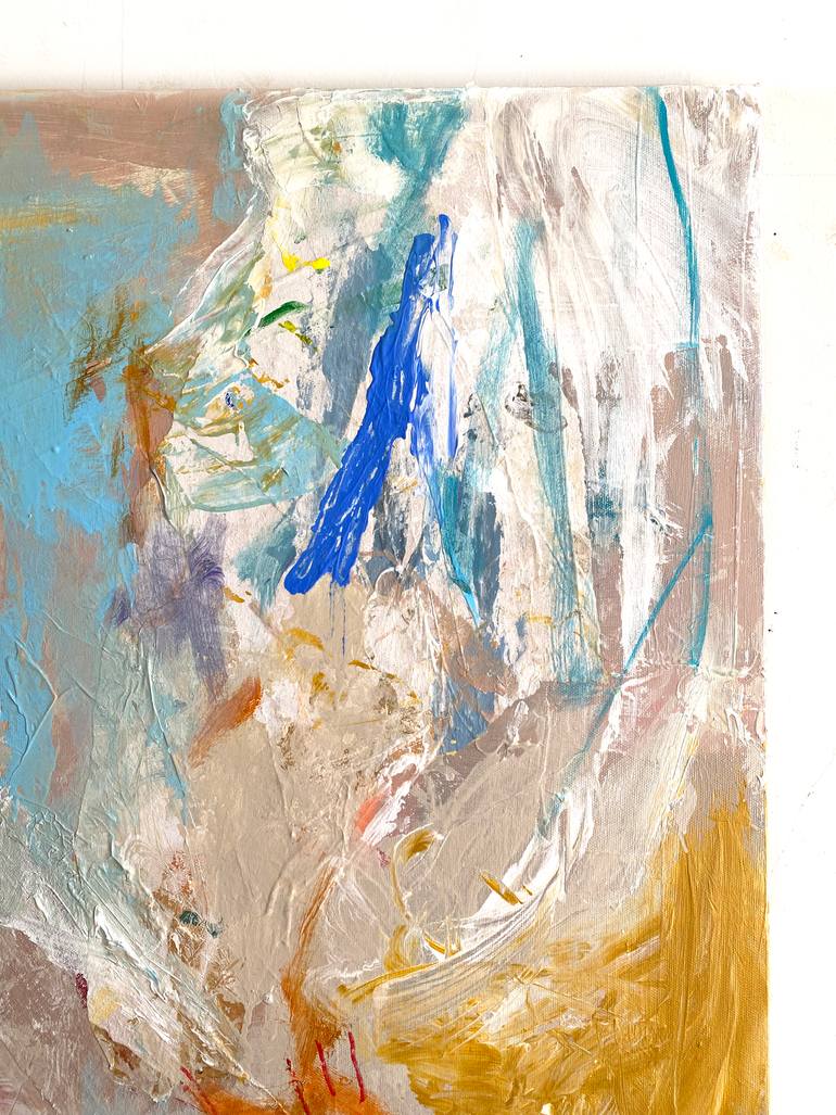 Original Abstract Expressionism Abstract Mixed Media by Jessalin Beutler