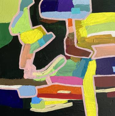 Original Contemporary Abstract Painting by Jessalin Beutler