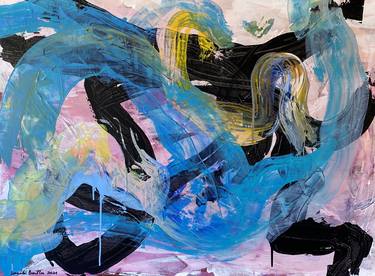 Original Abstract Expressionism Abstract Paintings by Jessalin Beutler