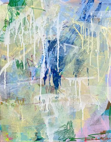Original Abstract Expressionism Abstract Paintings by Jessalin Beutler