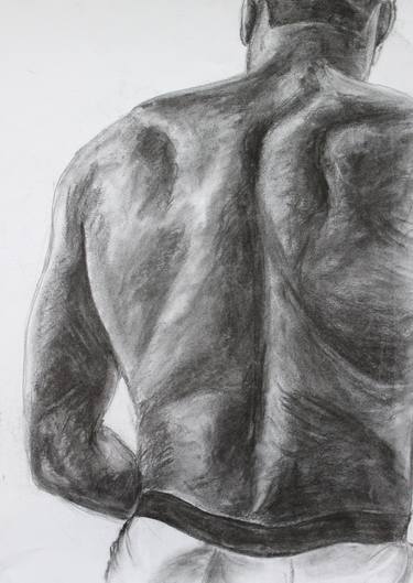 Original Body Drawing by Alexandra Gibson