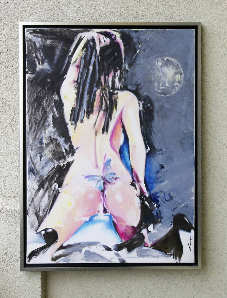 Original Nude Painting by Zbigniew Gonciarz