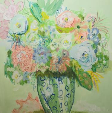 Print of Floral Paintings by Dawn Newbern