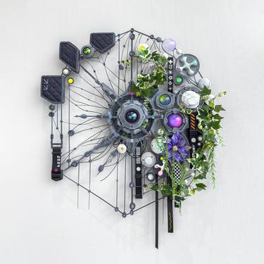 Original Futurism Abstract Sculpture by Daniil Alikov