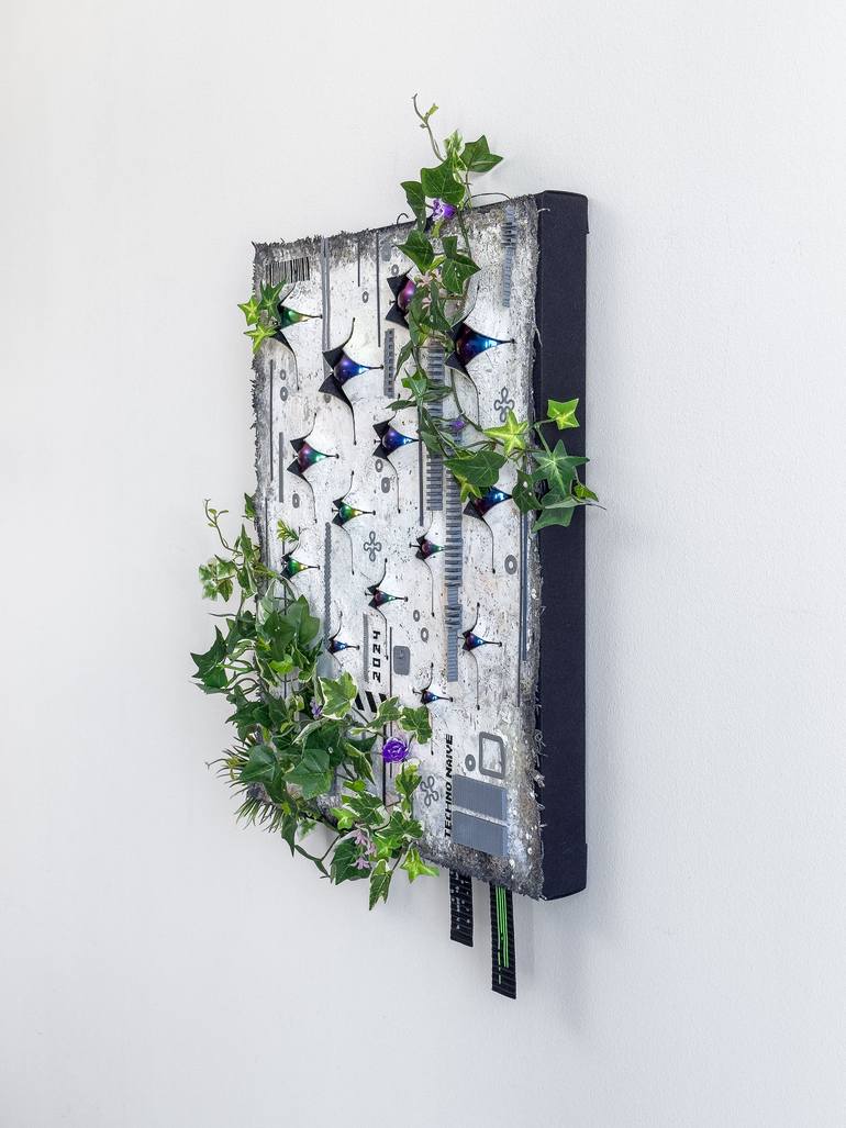 Original Futurism Abstract Painting by Daniil Alikov