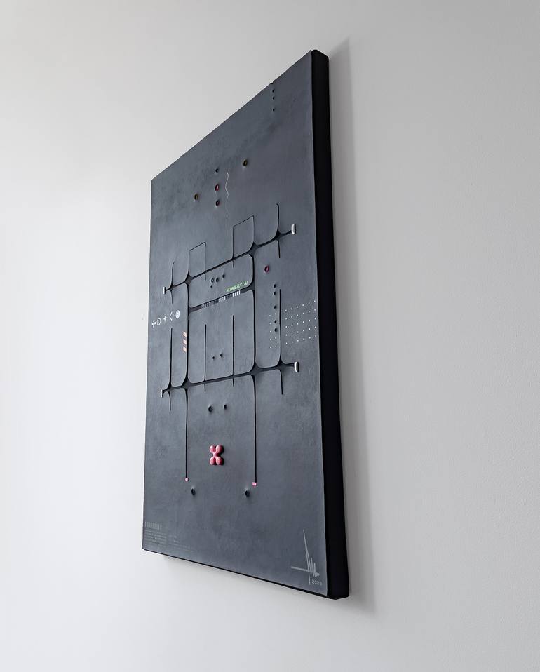 Original Contemporary Abstract Painting by Daniil Alikov