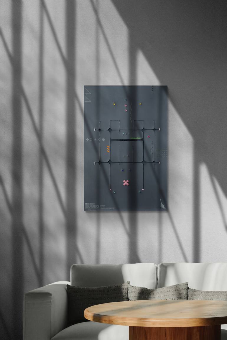 Original Contemporary Abstract Painting by Daniil Alikov