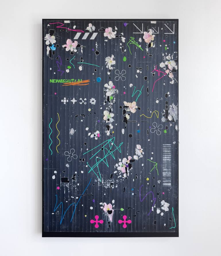 Original Abstract Painting by Daniil Alikov