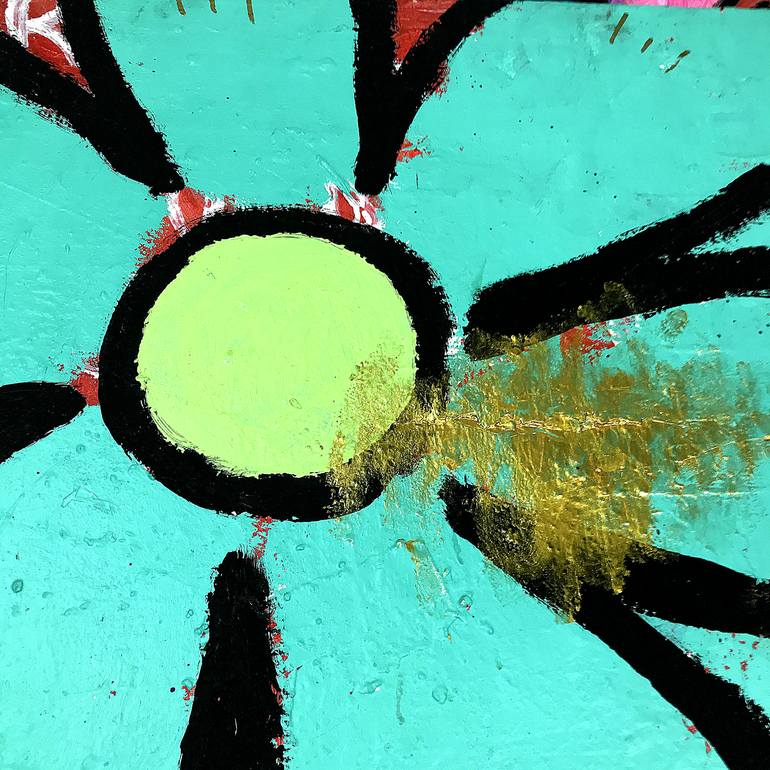 Original Contemporary Floral Painting by Emerging Contemporary Artist Pascó