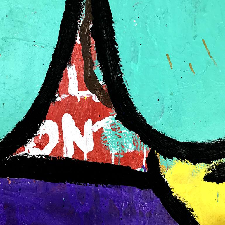 Original Contemporary Floral Painting by Emerging Contemporary Artist Pascó