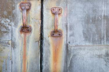 Two Rusty Door Handles, Limited Edition, 1/5 thumb