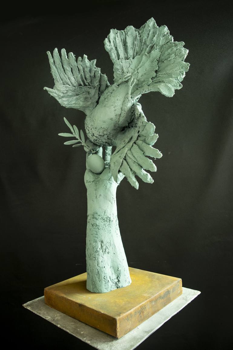 Original Nature Sculpture by Krasimir Metodiev