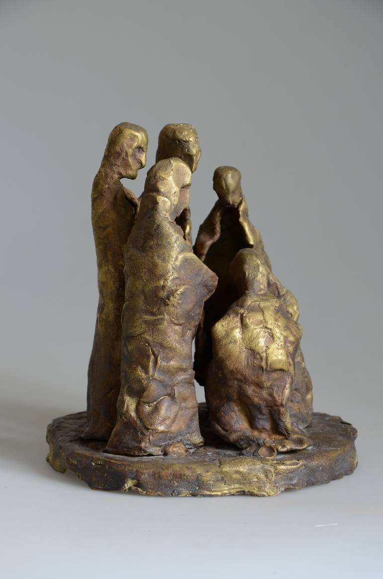 Original Figurative Men Sculpture by Krasimir Metodiev