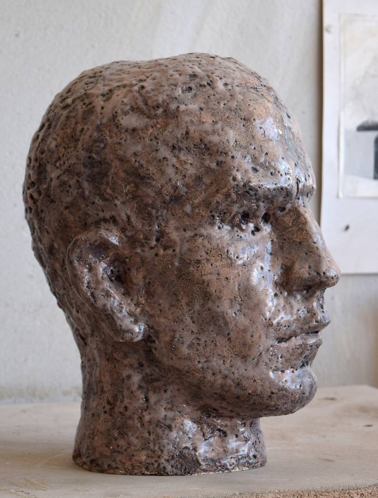 Original Portrait Sculpture by Krasimir Metodiev