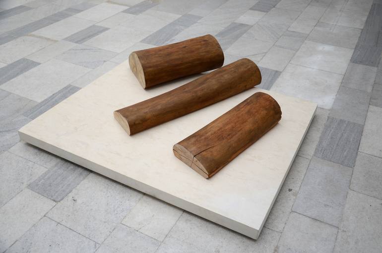 Original Conceptual Landscape Sculpture by Krasimir Metodiev