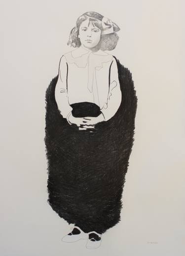 Original Figurative Children Drawings by Corinne De Battista